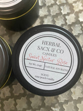 Load image into Gallery viewer, Sweet Nectar Rose HSC Candles
