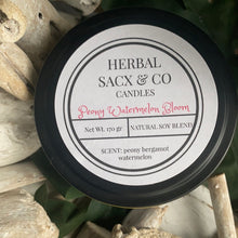 Load image into Gallery viewer, Peony Watermelon Bloom Candle