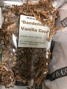 Dandelion vanilla coco koffee