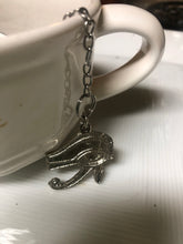 Load image into Gallery viewer, Tea Ball Infuser w/ Eye of Horus Charm
