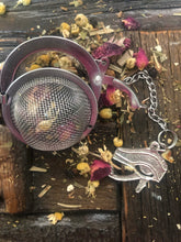 Load image into Gallery viewer, Tea Ball Infuser w/ Eye of Horus Charm
