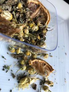 Chamomile Lemon Balm Peppermint  Herbal Blend