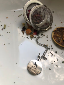 Tea Ball Infuser w/ Bitch I’m Magical Charm